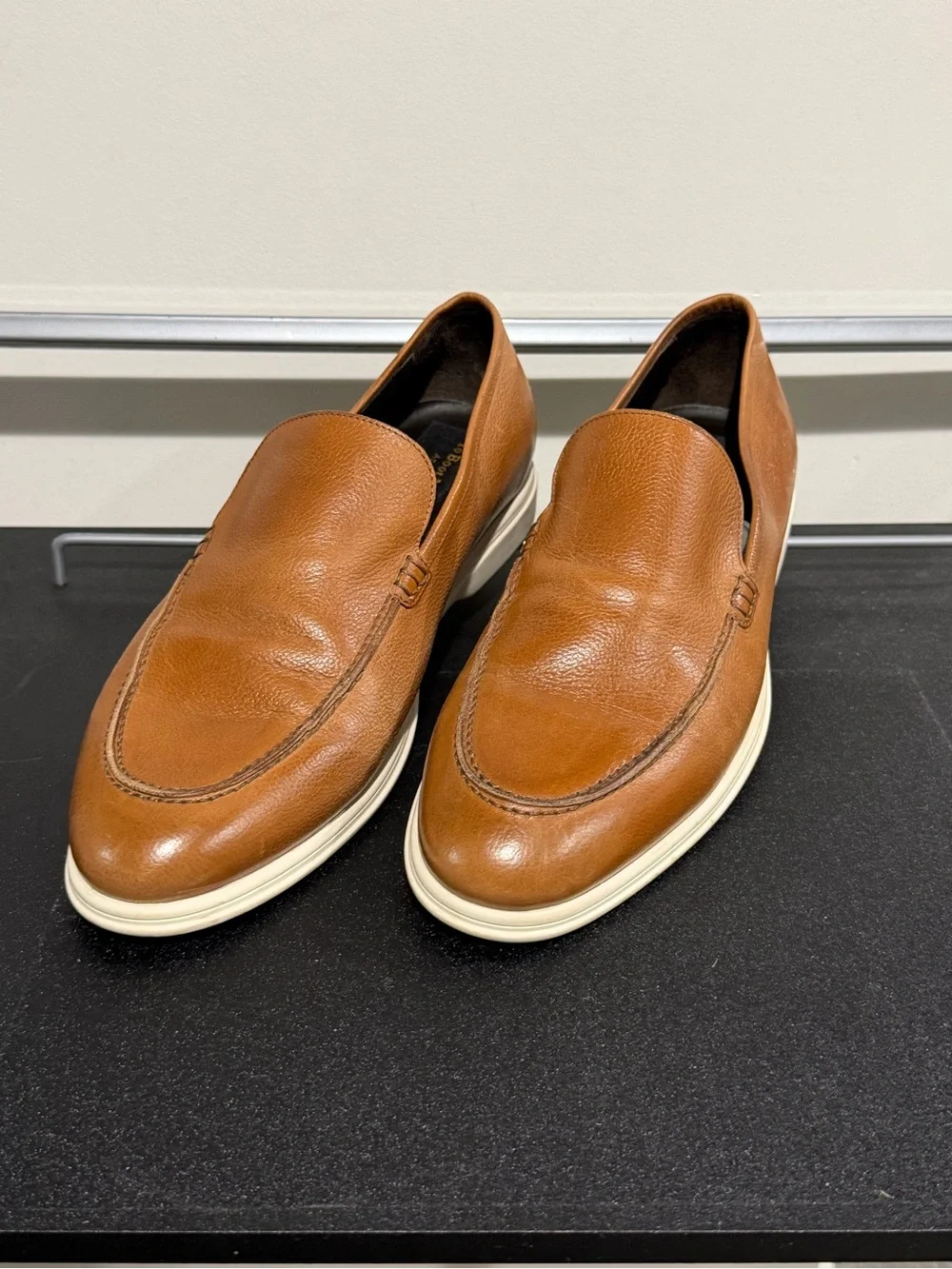 To Boot Men's Slip-On Leather Loafers in Brown
